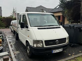volkswagen vw lt 2.5tdi doka brygadowka 7os 109km zdrowa rama, okazja rydultowy • olx.pl