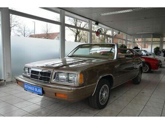 dodge 600 / le baron cabrio *automatik*leder*e-verdeck