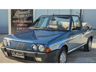 1983 fiat bertone ritmo cabriolet 85s palinuro - service book - a vendre