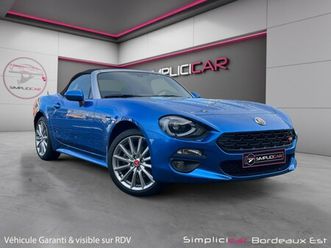 fiat 124 spider 1.4 multiair 140 ch lusso plus sieges chauffants bose garantie 12 mois