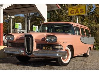 1958 edsel villager nine-passenger station wagon