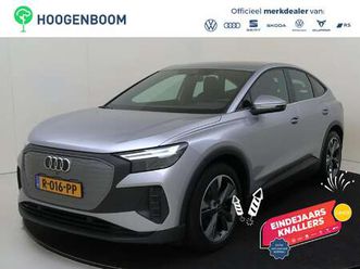 audi q4 sportback e-tron 35 advanced edition 55 kwh | soh 90% | head-up display | achteruitrijcamera | adaptieve cruise control | navigatie plus | keyless | ele