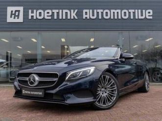 mercedes-benz s-klasse cabrio 500 | burmester | 360 camera — mercedes-benz — marktplaats
