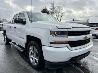 used 2017 chevrolet silverado 1500 lt double cab / 4wd / aftermarket borla exhaust / tow package