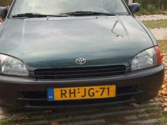 toyota starlet 1.3 16v 1997 groen — toyota — marktplaats