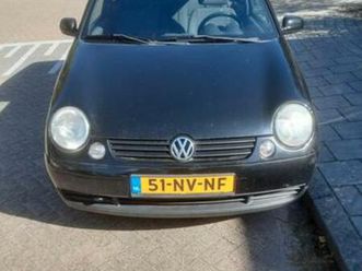volkswagen lupo 1.4 44kw 2004 zwart met nieuwe apk — volkswagen — marktplaats