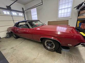 1969 mercury cougar xr 7 convertible