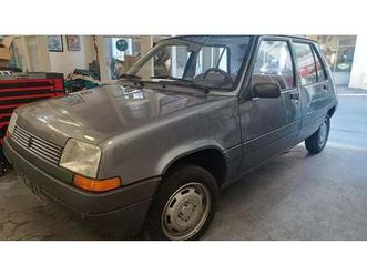 1985 renault super 5 gris manuel, 4 vitesses conduite à g...