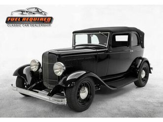 restored 1932 ford model b-400, one-year-only body style