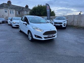 ford fiesta 1.0t ecoboost zetec hatchback 5dr petrol manual euro 6 (start/stop) (100 ps)