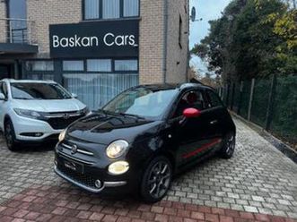② fiat 500 rose amore/m2016/open dak/airco/12m garantie — fiat — 2ememain