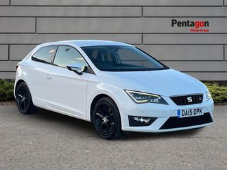 used seat leon 2015 2.0 tdi cr fr sport coupe 3dr diesel dsg euro 5 (s/s) (184 ps)