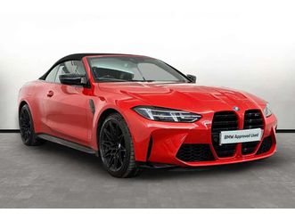 bmw m4 m4 xdrive 530 competition m 2dr step auto convertible 2025, 2500 miles, £66400 - 33012279 - exchangeandmart.co.uk