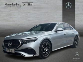 mercedes-benz clase e e e 450 d 4matic amg line advanced plus