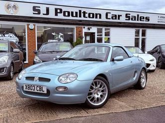 mg mgf 1.8 i se 2000