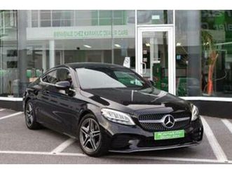 ② mercedes c220d coupe 194cv pack amg gps led camera cuir — mercedes-benz — 2ememain