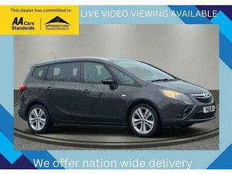 vauxhall zafira tourer 1.4i turbo sri euro 6 5dr