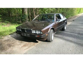 1983 maserati biturbo s a vendre