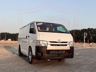 toyota hiace gls -high roof panal van 2.7l toyota hiace van | 2021 | gcc | accident-free | in excellent conditi