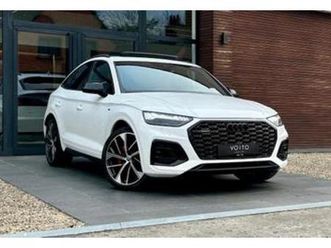 ② audi q5 55tfsie sportback quattro s-line comp/pano/360/air — audi — 2ememain