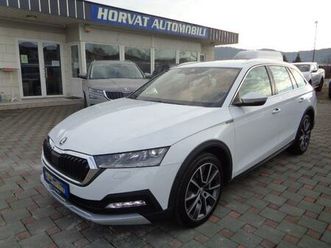 škoda octavia combi scout 2,0 tdi dsg 4x4/led/nav/virt/kam/heup/mrk/.., 2022 god.