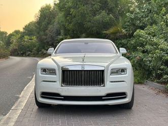 rolls-royce wraith 2015 rolls royce wraith | gcc specs | 6.6l v12 | 624 hp | 109k km | starlight headliner | excellent