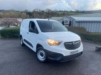 2019 vauxhall combo 1.6 turbo d 2000 edition panel van 4dr diesel manual l1 h1 euro 6 (start/stop) (10 p...