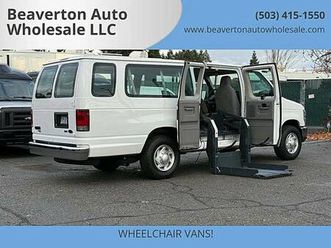 2011 ford e-series e 350 sd xlt 3dr extended passenger van handicap va