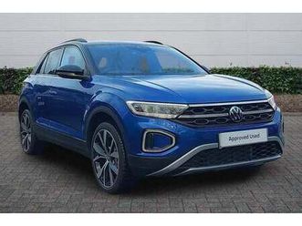 2025 volkswagen t-roc 1.0 tsi 115 style design 5dr suv petrol manual