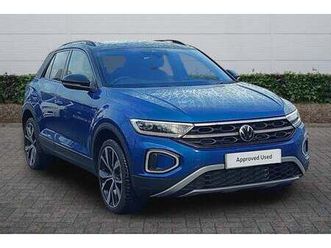 2025 volkswagen t-roc 1.0 tsi 115 style design 5dr suv petrol manual