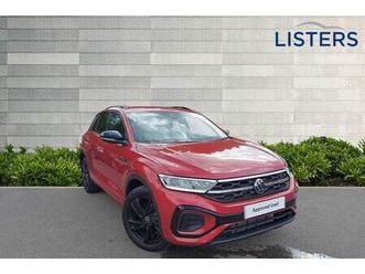 2025 volkswagen t-roc 1.5 tsi r-line 5dr dsg suv petrol automatic