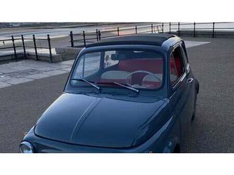 1967 fiat 500 gris manuel, 4 vitesses conduite à gauche i...