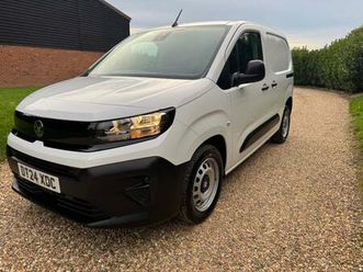 2024 vauxhall combo 1.5 turbo d 100ps prime h1 van panel van diesel manual