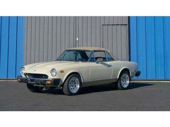 1979 fiat 124 spider original a vendre