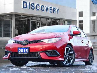 used 2016 scion im htd seats | rearview cam | alloys | bluetooth