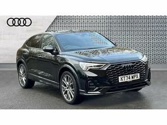audi q3 sportback black edition 150 ps tdi s tronic