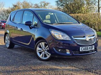 2017 vauxhall meriva 1.4i 16v se