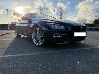 2014 bmw 640d gran coupe 3.0 m sport - 308bhp - low mileage - only 78k miles - carbon black