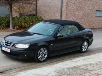 ② saab cabrio essence automatique — saab — 2ememain