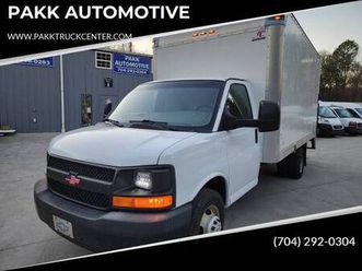 2015 chevrolet express 3500 cutaway 15ft box truck work van liftgate