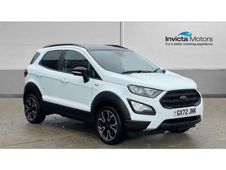 2022 ford ecosport 1.0 ecoboost 125 active 5dr