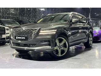 genesis gv80 royal 3.5l awd 2024 genesis gv80, april 2029 genesis warranty + service pack, very low kms, gcc