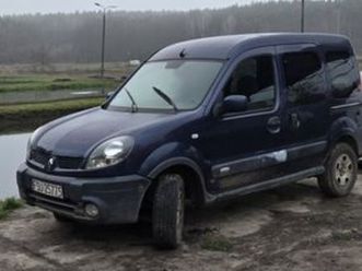 renault kangoo 4x4 1.6 16v gaz ostrów • olx.pl