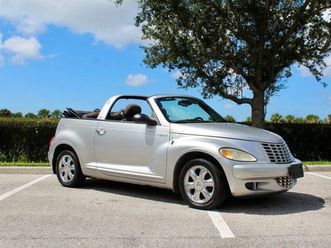 2005 chrysler pt cruiser base 2dr convertible