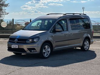 volkswagen caddy pianale ribassato 2.0 tdi 102 cv highline maxi