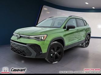 volkswagen taos 2025 comfortline black edition 4motion