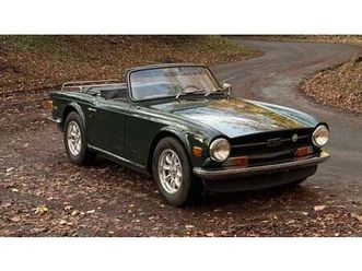 1971 triumph tr6 vert foncé manuel, 4 vitesses conduite à...