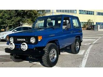 1988 toyota 70 series bleu manuel, 5 vitesses in italie -...