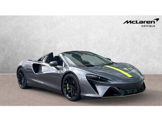 2025 mclaren artura t v6 7.4kwh spider ssg 700ps a vendre