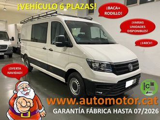 volkswagen crafter 35 furgon bm tn l3h2 2.0tdi 103kw140cv